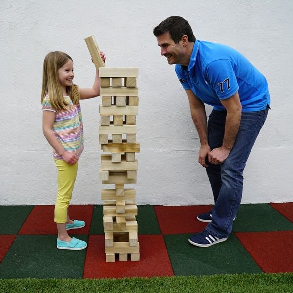 Giant jenga hot sale soft blocks