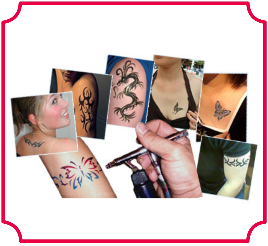 Airbrush Tattoo Artist - Per Hour - Event Entertainment rentals in Denver,  Colorado