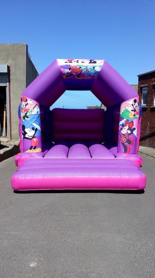 12 X 15 Mickey Mouse Castle Bouncy Castle Hire In Cleveland