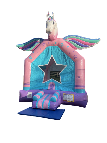 Unicorn deals bounce house