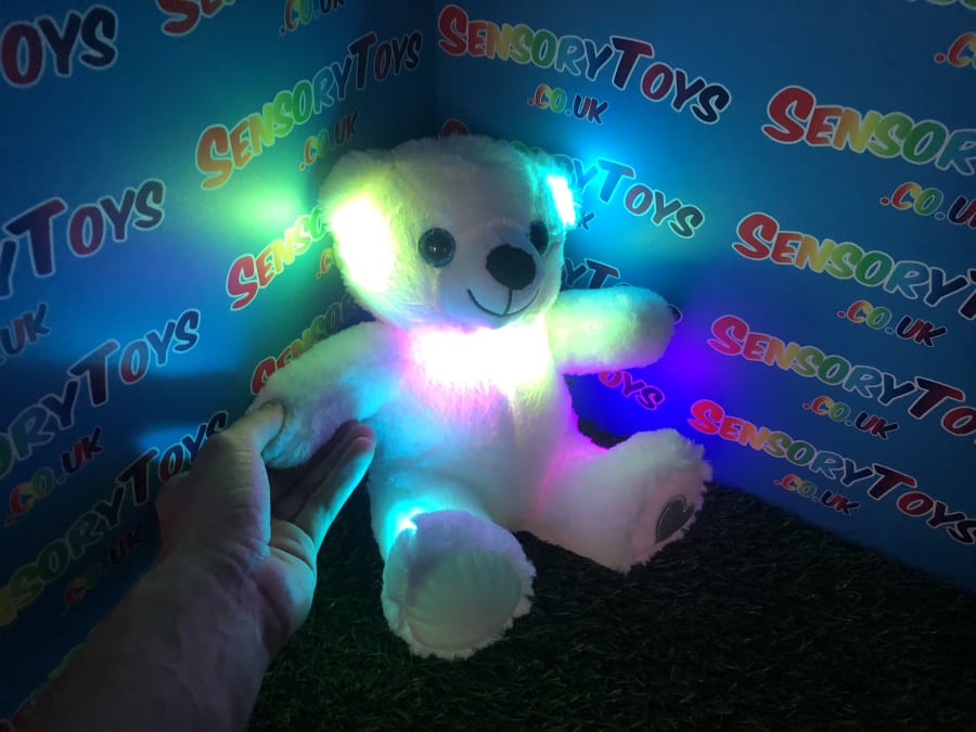 Light up stuffed clearance animal