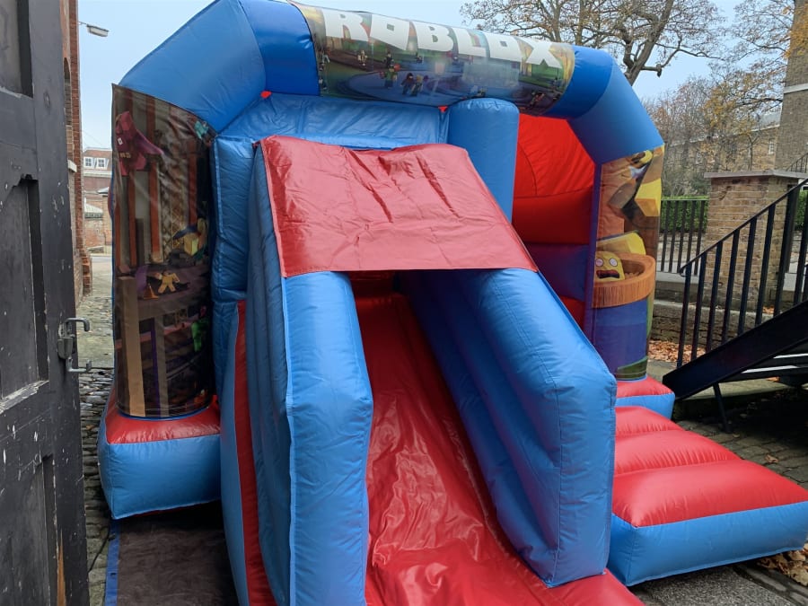 Roblox Bounce and Slide Bouncy Castle - Bouncy Castle Hire in