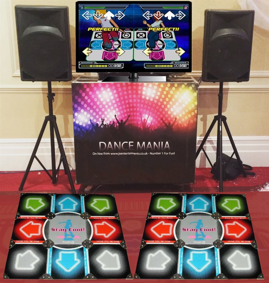 Dance Machine Hire Arcade Machine Js Fun Event Hire