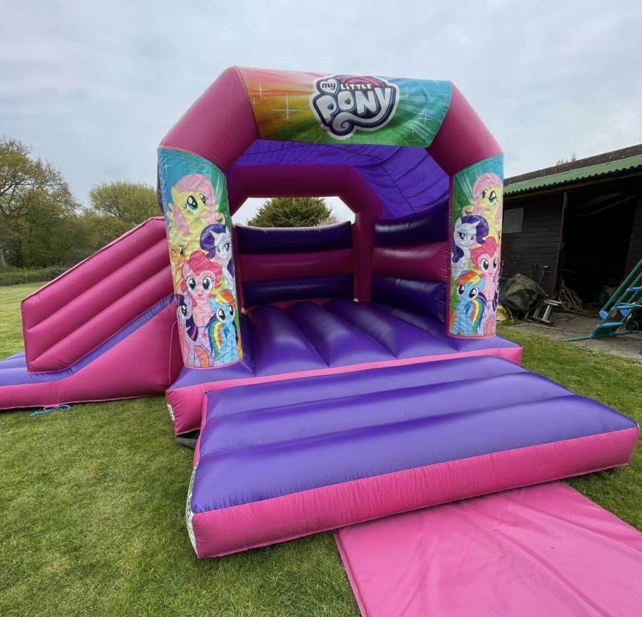 My little pony hot sale castle with slide