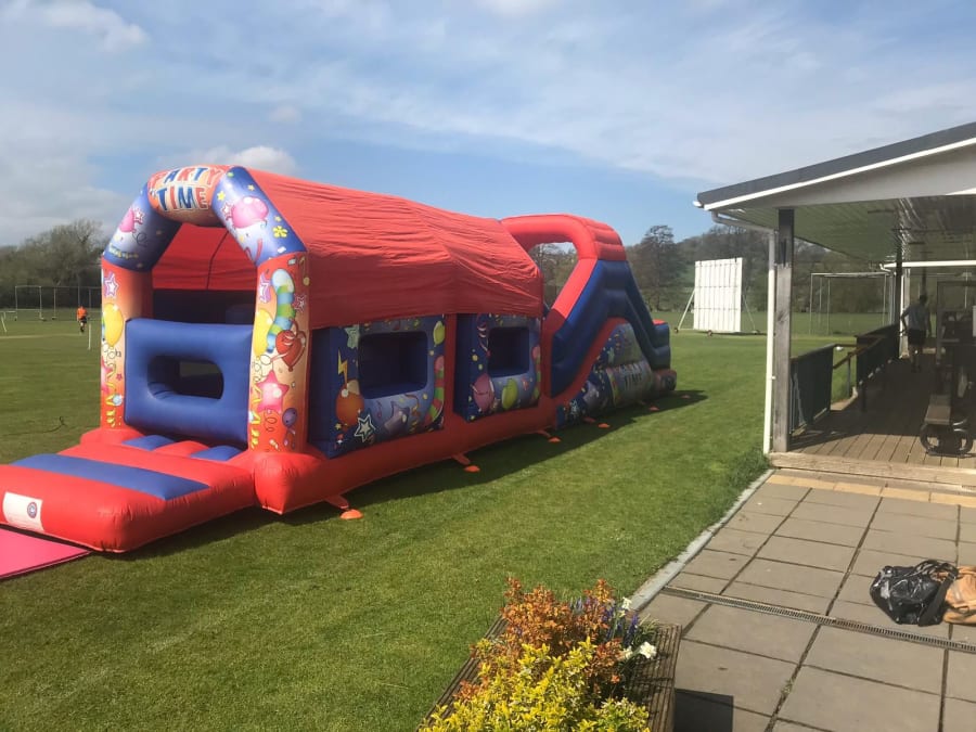 Bouncy castle obstacle sale course for sale