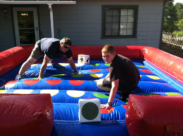 Giant Bouncy Twister · Party & Picnic Game Rental