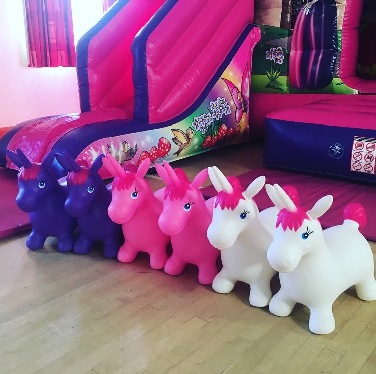 Bouncy store unicorn hopper