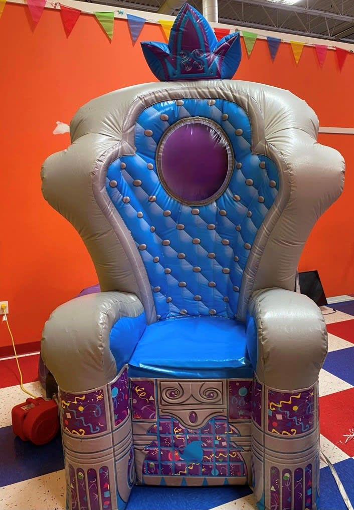 Frozen inflatable chair hot sale