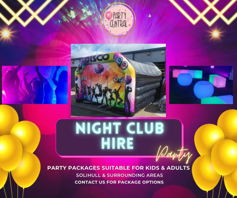 Inflatable Nightclub Hire Birmingham