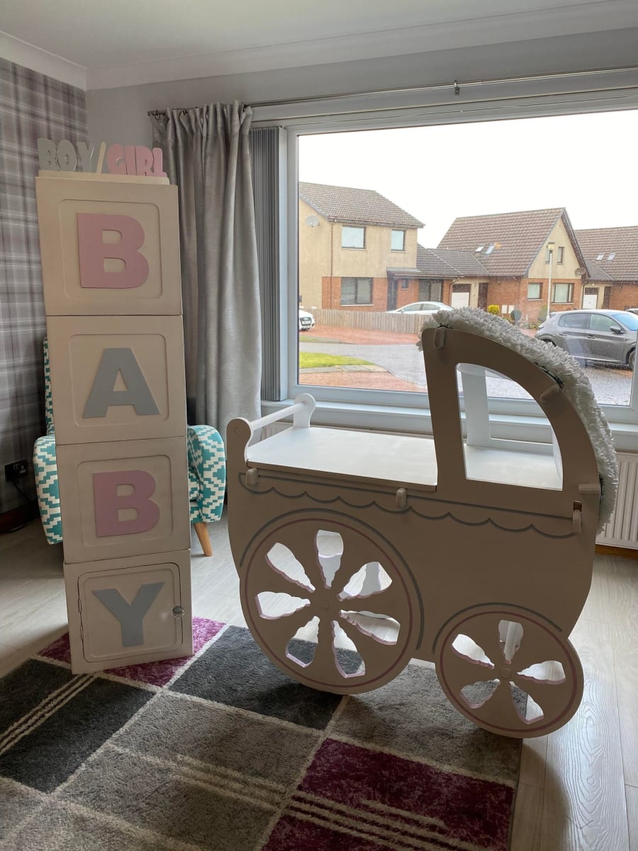Baby Pram Sweet Cart Sweets Provided Hire in Laurencekirk Kids Haven