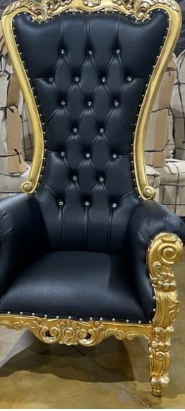 Throne discount chair black