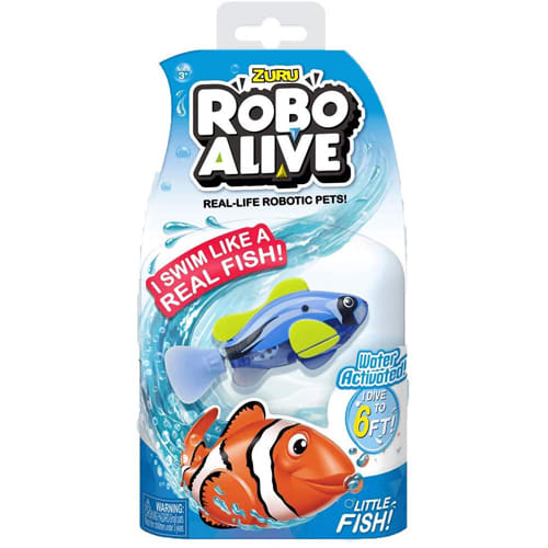 Robo fish clearance