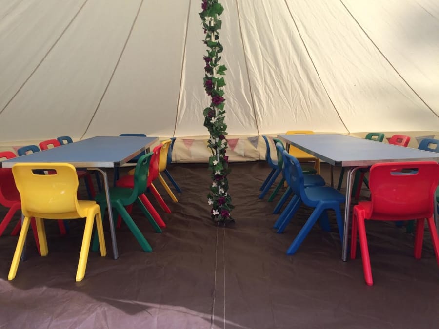 Bell Tent Tea Party Package For 20 1 Day Hire Children S