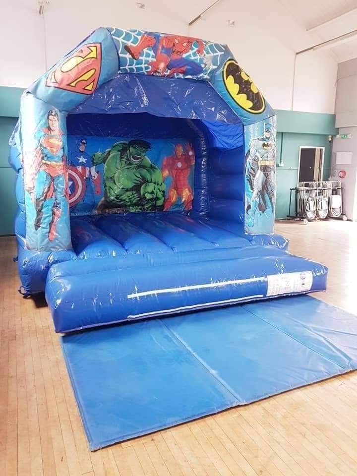 Superheros Bouncy Castle - Bouncy Castle Hire in Solihull