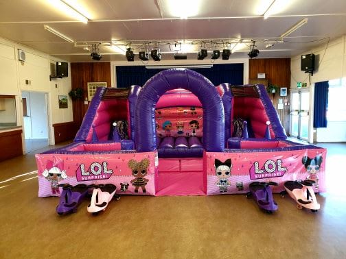 LOL Dolls Inflatable Play Park Hire Bedfordshire Buckinghamshire