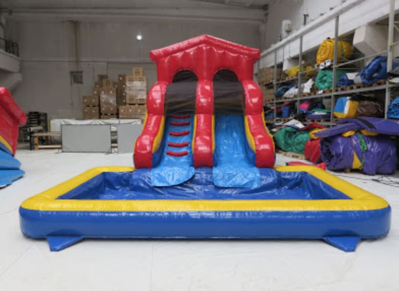 Inflatable water slides for deals rent near me