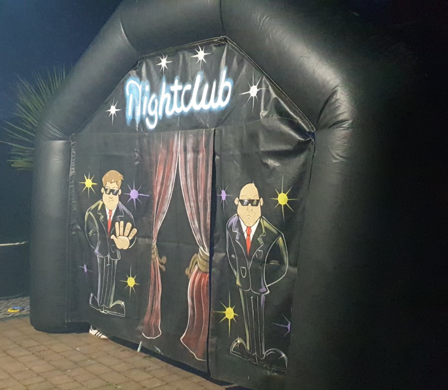 Black Inflatable Club