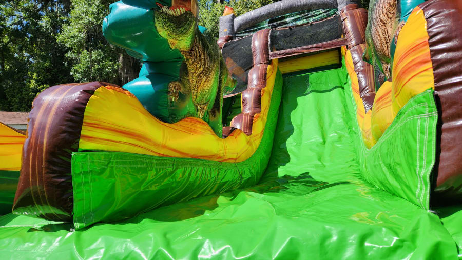 Dino Fun 18ft Water Slide