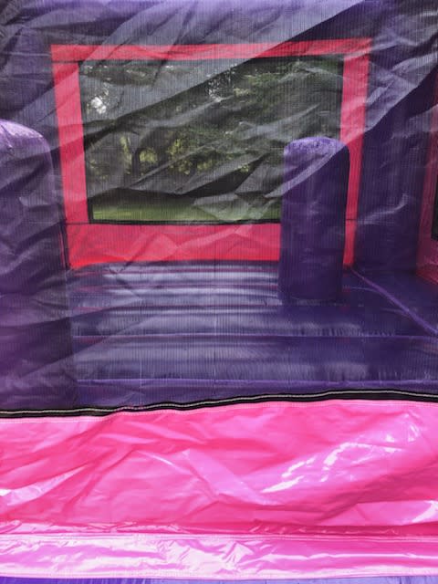 BH - 15x15 Pink/Purple Castle with Hoop(Lg and Medium banners) - Bounce  House Rental, Inflatable Rental, Waterslide Rentals in New York, Nassau  County, Suffolk County, Queens And The Hamptons