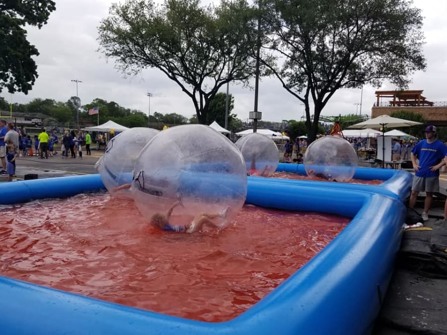 Water walking cheap ball pool