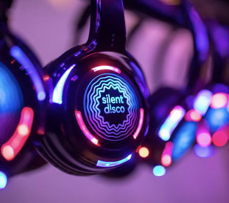 Silent disco best sale headphones kit