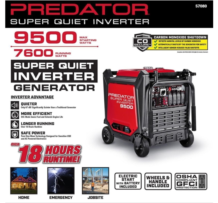 Super sale quiet generator