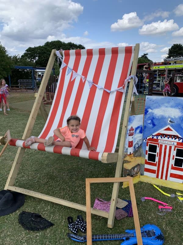 Giant Deck Chair Hire in Kent