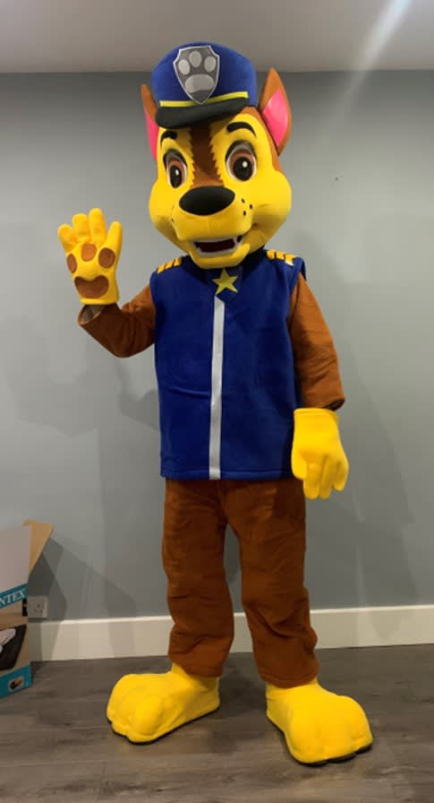 Paw Patrol Chase Mascot Costume