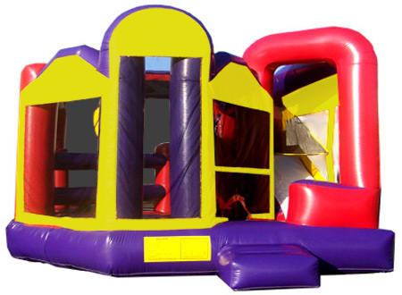 Ninja 5-in-1 Slide Combo - All Blown Up Inflatables