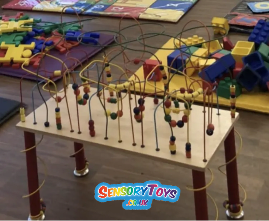 Bead Maze Table Free Sensory Toys Online Toy Shop Popular Sensory Toys in Covering Hampshire Wiltshire Berkshire and throughout the United Kingdom SENSORYTOYS