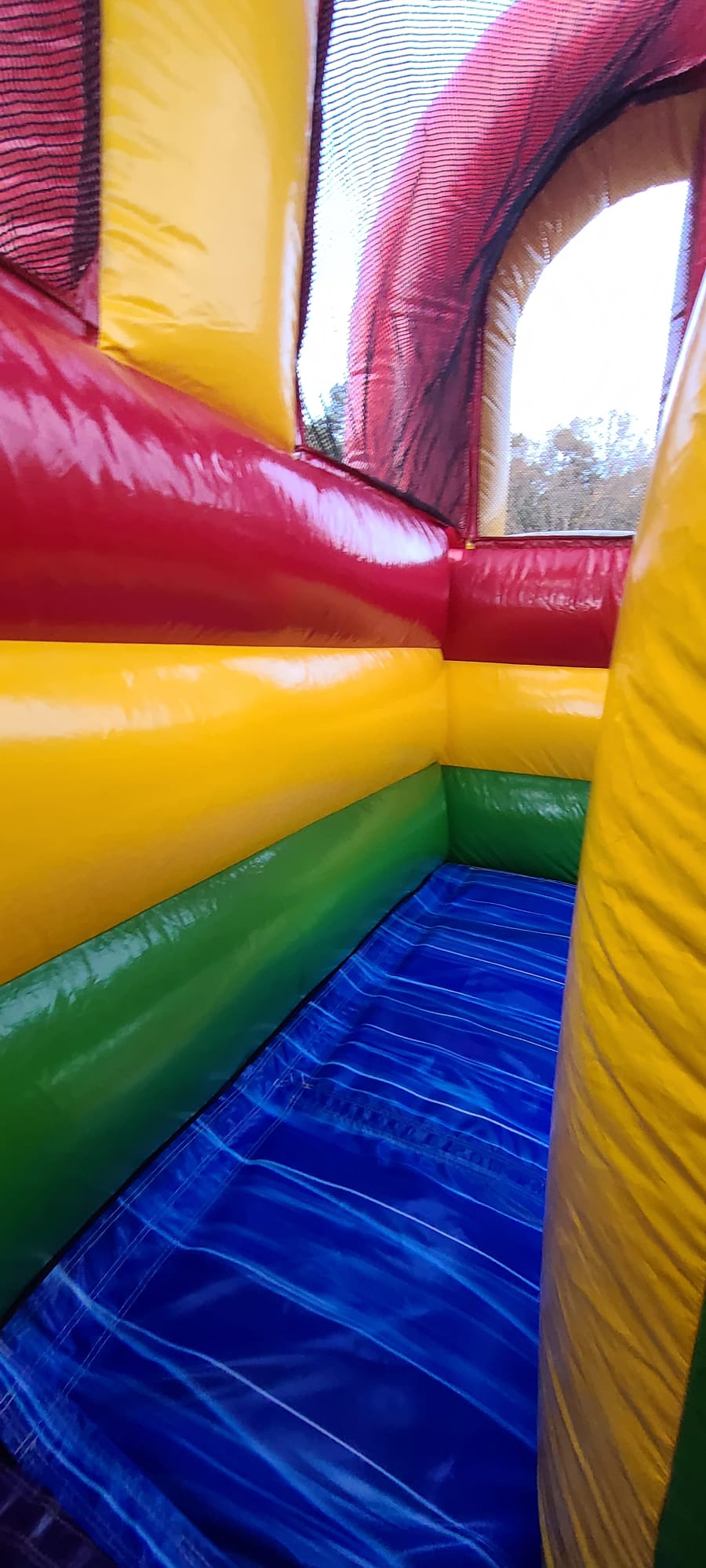 Ninja Water Slide Bounce House