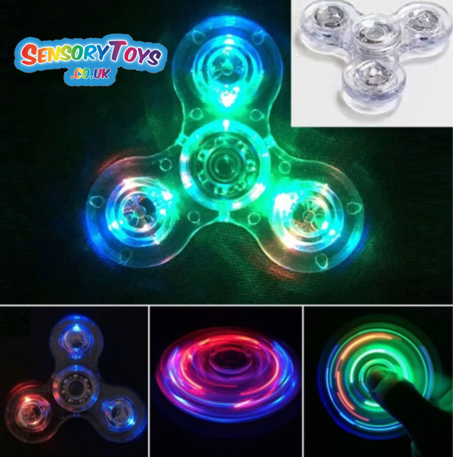 Lit Light Up Fidget Spinner Deluxe, 57% OFF