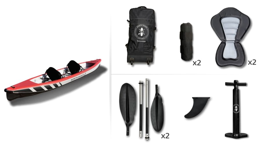 Adventurer 2-Man Kayak - Paddle board and kayak hire in Salcombe,  Malborough, Kingsbridge, South Milton, South Huish, Hope