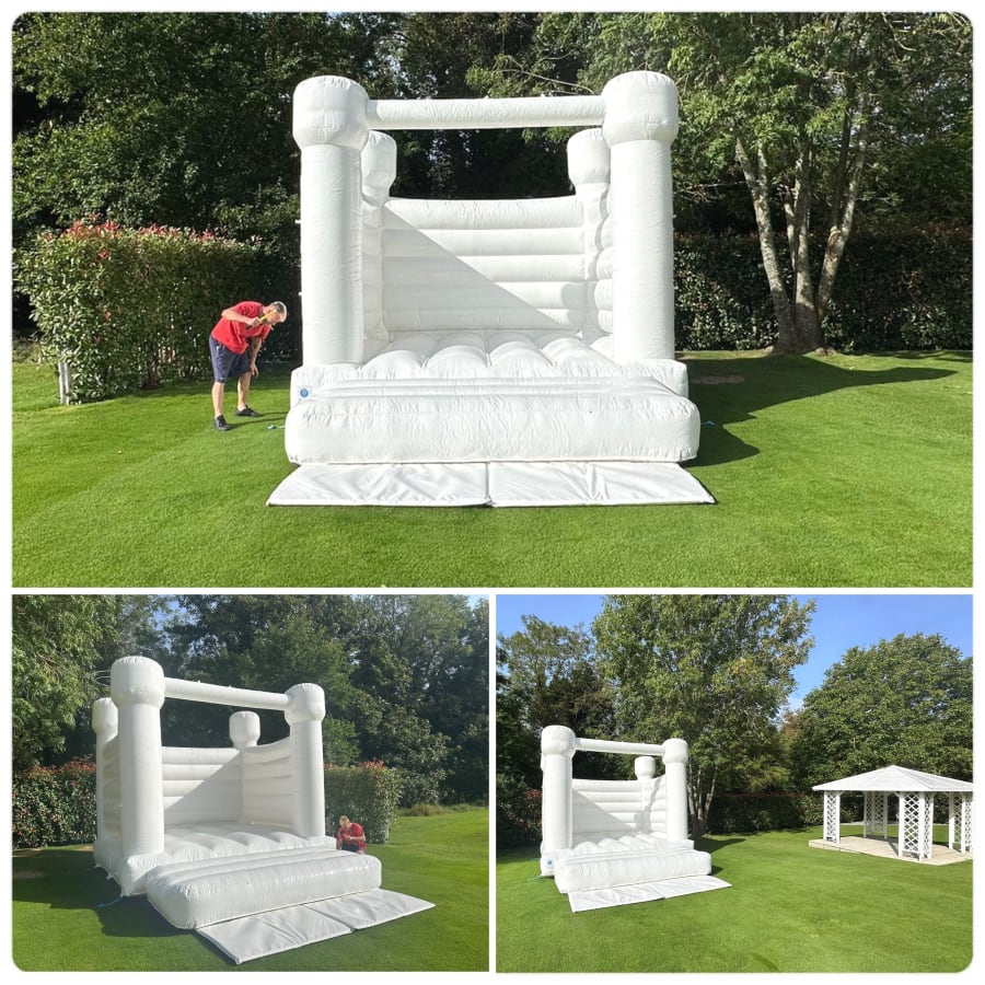 White Bouncy Castle Hire in Addiscombe, Bexleyheath, Croydon & More