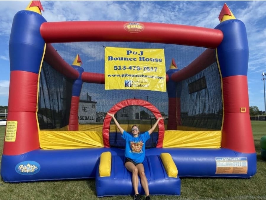 Skee Ball 2.0 with Scoring - 2 Player, 2 Lane Inflatable Arcade Game Rental, Cincinnati A-1 Amusement Party Rentals Inflatables Bouncehouse Games