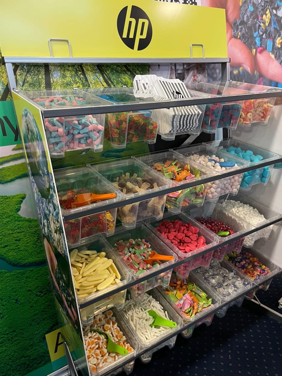 Branded Pick & Mix Sweet Stand - Leisure Equipment Hire in Leeds