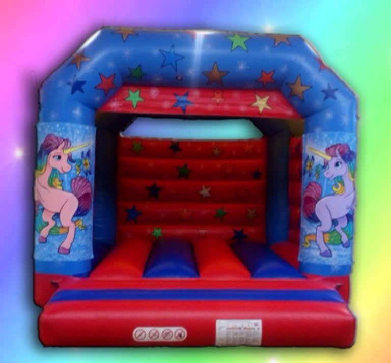 Unicorn Theme Bouncy Castle Bouncy Castle Hire In Luton