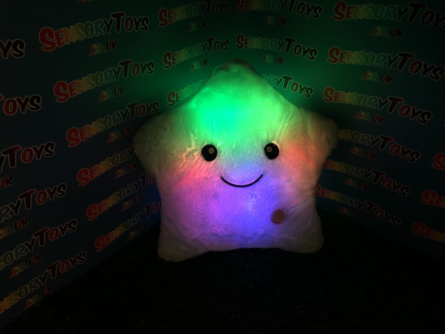 Light up star clearance pillow