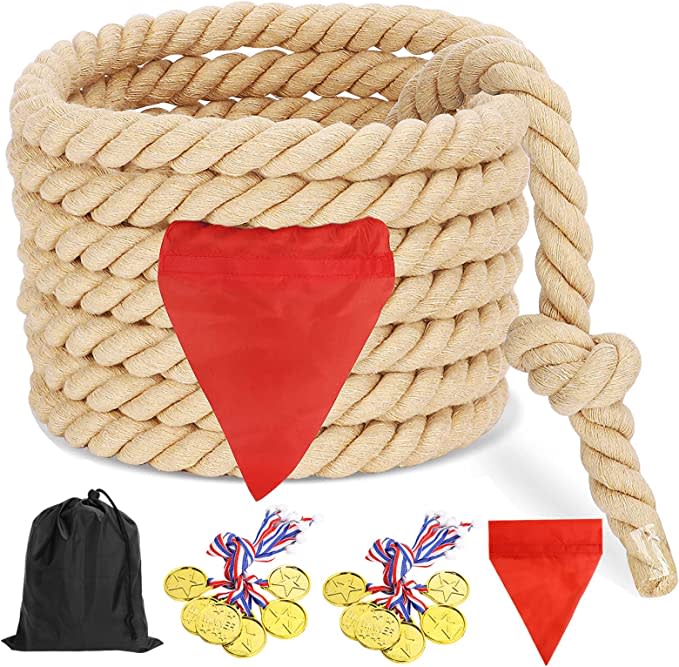 Tug of war rope for best sale hire