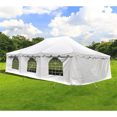 Tent without outlet sides