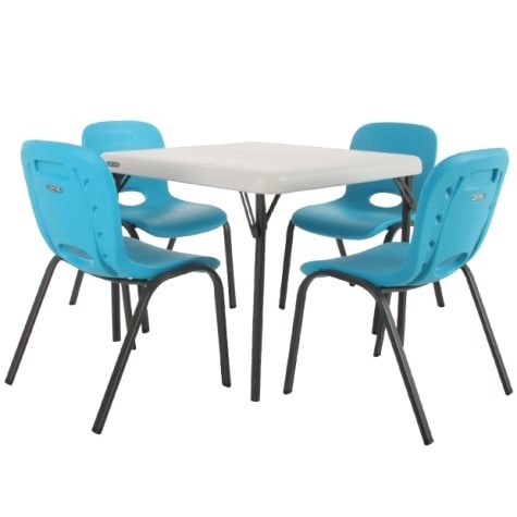 Lifetime table and chairs for online kids