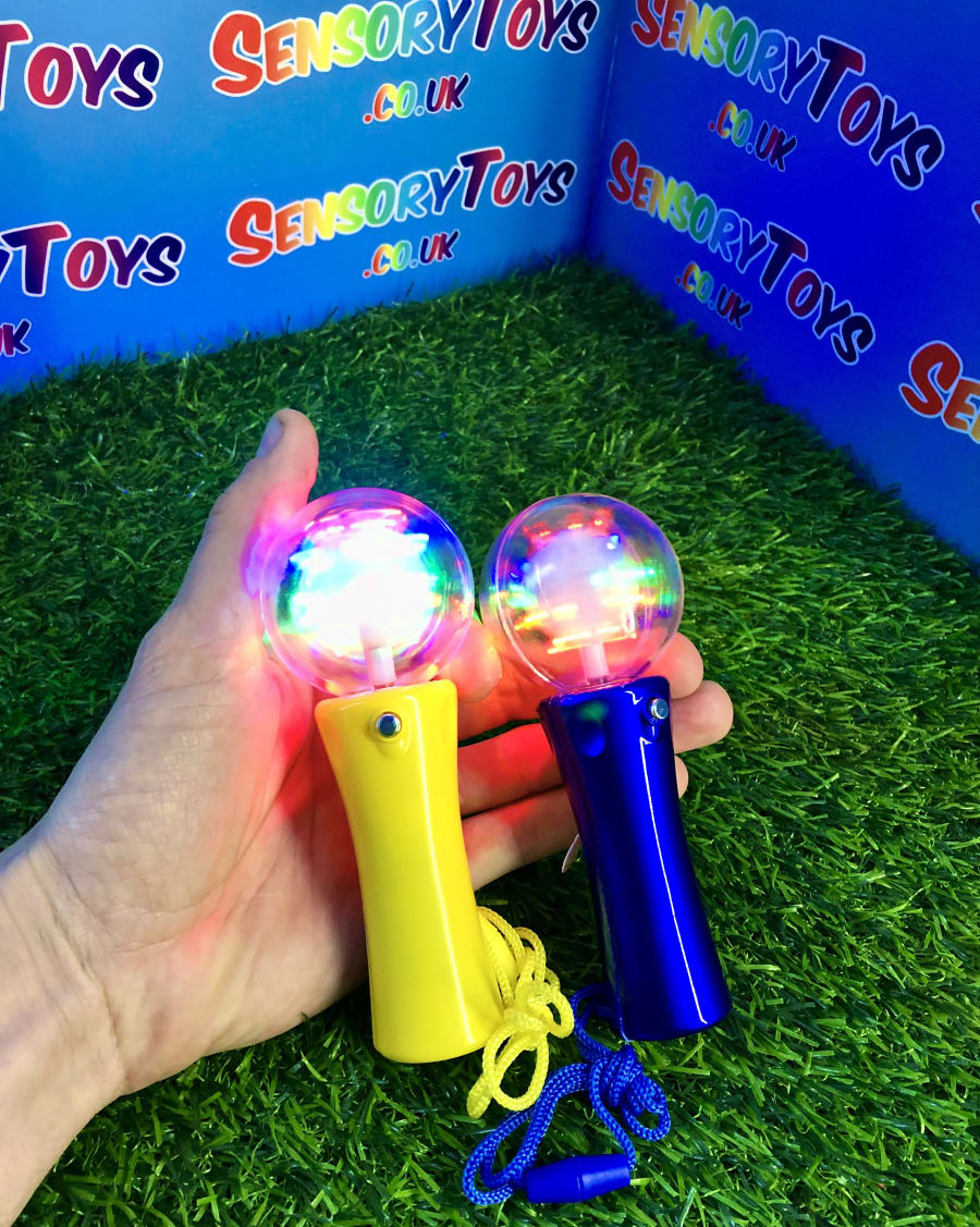 Spinning Light Up Toy Free Sensory Toys Online Toy Shop Popular Sensory Toys in Covering Hampshire Wiltshire Berkshire and throughout the United Kingdom SENSORYTOYS