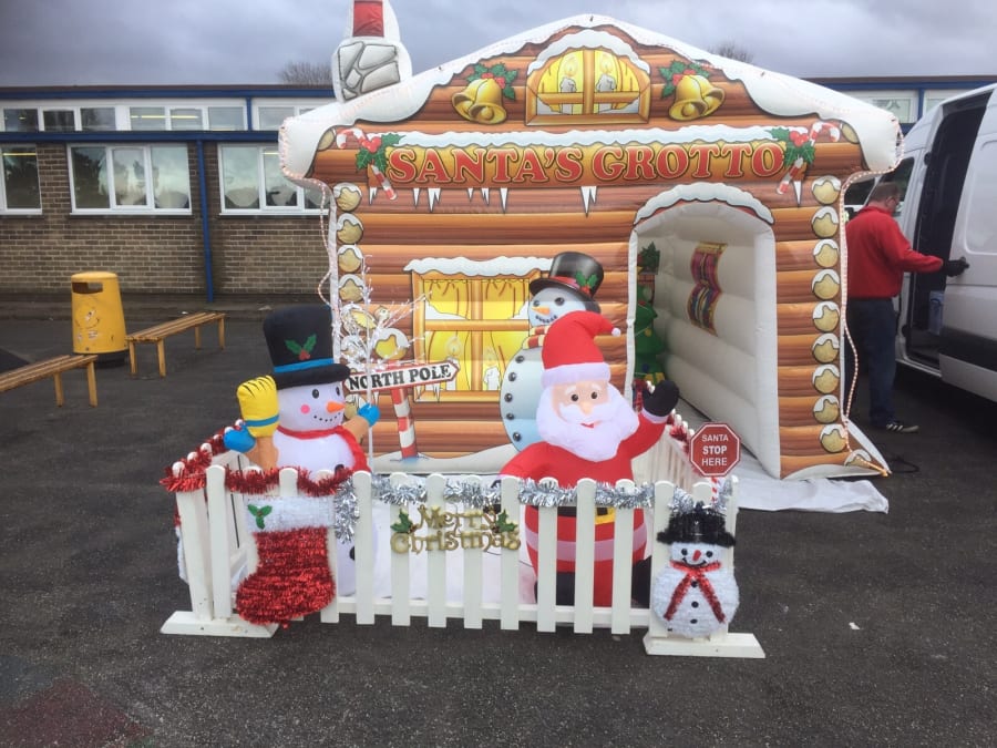 Santas Grotto Small Bouncy Castle Hire in Wolverhampton