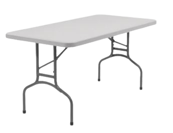 6ft Rectangle Table Hire in TX