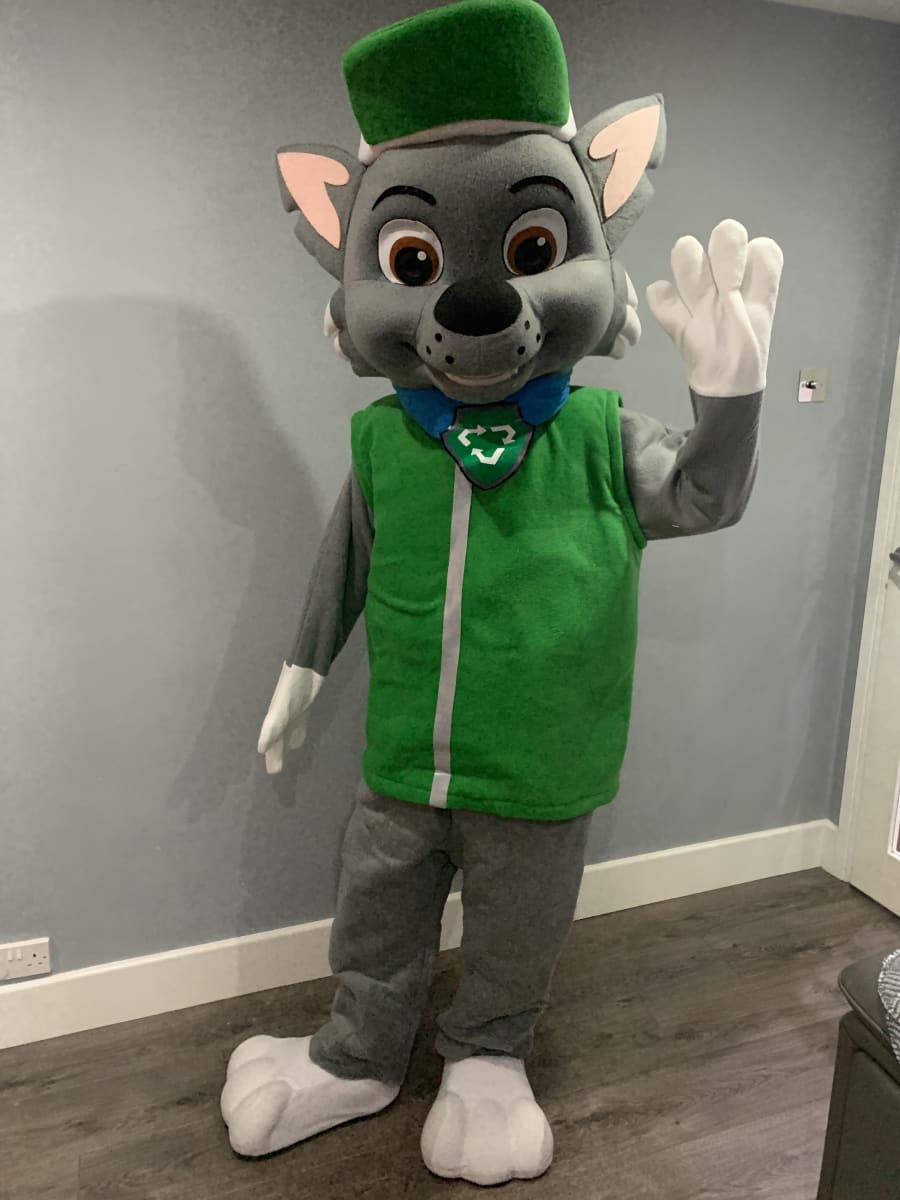 Rocky Paw Patrol Mascot costume