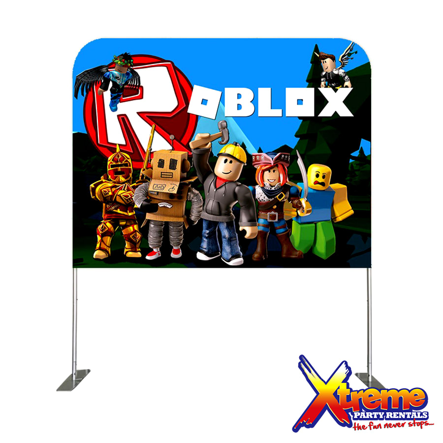 Roblox Boys backdrop 5ft x 7ft