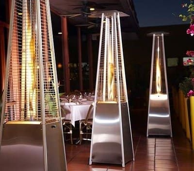 Pyramid Patio Heater Hire