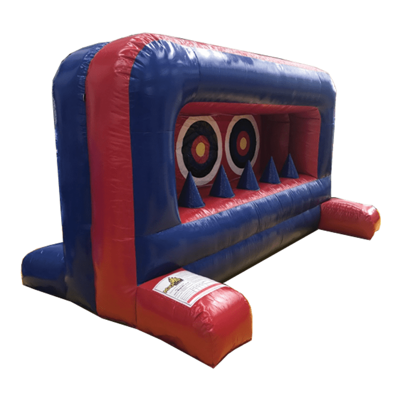 Inflatable nerf cheap shooting range