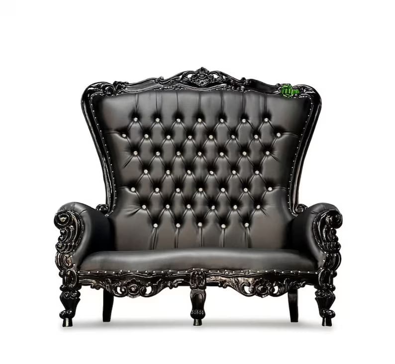 Experience Intimacy & Elegance with a Love Seat Wedding Throne Chair