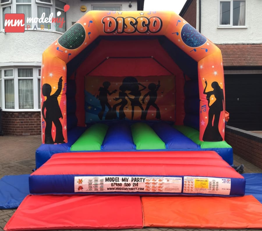 12x15ft Disco Bouncy Castle - Bouncy Castle Hire in Birmingham